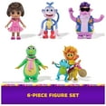 thumbnail image 3 of Dora the Explorer, Fantastic Friends Collectible Doll and Figure 4-pack, for Kids 3 and up, 3 of 7
