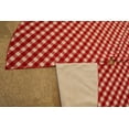 thumbnail image 2 of Gingham Checkered Tree Skirt Christmas Decoration 58" Round Large Skirt, 2 of 2