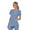 Ciel Blue, variant on Grey's Anatomy Signature 2130 Women's Mock Wrap Scrub Top Bahama XXS