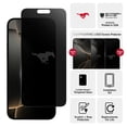 thumbnail image 2 of SMU Mustangs iPhone Privacy Screen Protector, 2 of 7