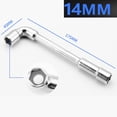 thumbnail image 1 of Double-Head Casing Pipe Socket Wrench L-Shaped Perforated Elbow 7-Shaped Hex, 1 of 2