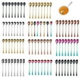 thumbnail image 2 of Pack of 8 Kitchen Spoons Stainless Steel Stirring Spoons Coffee Spoon Dessert Spoons Mixing Spoons Practical Utensils, 2 of 18