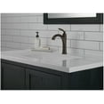thumbnail image 4 of Delta 532-Mpu-Dst Woodhurst 1.2 GPM Single Hole Bathroom Faucet - Black, 4 of 7