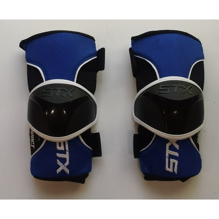 STX Lacrosse Impact Arm Guard, Royal Blue, Small (Best Box Lacrosse Arm Guards)