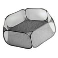 thumbnail image 1 of Pet Cage Tent, Small Animal Playpen Portable Breathable Sturdy Structure  for Rabbits for Indoor Black,Blue,Roseate, 1 of 8