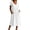 White#13, variant on Cotton Linen Midi Dress for Women Casual Summer Short Sleeve V Neck Lounge Dresses Button Down Vacation Pockets Sundress 2026 Yellow,L