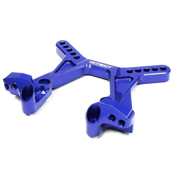 Integy RC Toy Model Hop-ups C26083BLUE Billet Machined Front Shock Tower for Associated RC10B5 & B5M (ASC90003)