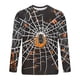 thumbnail image 5 of Amzcrzy - Sudadera Para Hombre, Estilo Casual, Cuello Redondo, Manga Larga, Para Halloween, Con Estampado De Moda, Color Negro, Talla 2Xl, 5 of 5