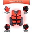 thumbnail image 6 of Swim Vest Life Jacket Youth,Adjustable Flotation Buoyancy Swimsuit Trainer Vests,Swimming Aid Jacket,Kayaking Fishing Sailing Watersports,Fit for 50-125 lbs, 6 of 7