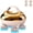 Hand-held gold-colored bag, variant on Zen Scalp Relaxation Tool with Intelligent Kneading, 3D Handheld Head Massager for Mindfulness and Meditation, Portable Cordless Wellness Wand for Daily Mental Relief