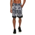 thumbnail image 4 of And1 Men's and Big Men's All Court Basketball Graffiti Shorts, 4 of 4