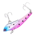 thumbnail image 4 of Ojos 3D Señuelos de pesca de metal Cebos artificiales Anzuelos triples Accesorio de aparejos de pesca B, 4 of 8