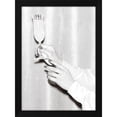 thumbnail image 2 of Pictufy Studio III 24x32 Black Modern Wood Framed Wall Art Titled - Hands Drink Black And White, 2 of 6