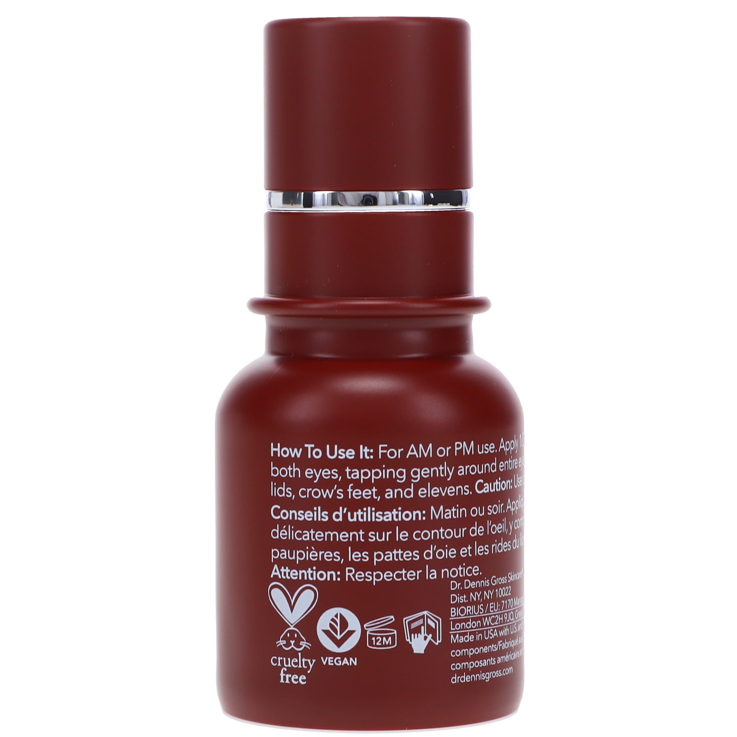 Dr. Dennis Gross Advanced Retinol + Ferulic Triple Correction Eye Serum 0.5 oz