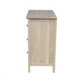 thumbnail image 4 of Pemberly Row 3-Drawer Solid Parawood Chest with Euro Glides in Natural, 4 of 11