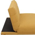 thumbnail image 5 of Serta Chester Mid Century Modern Convertible Sofa, Marigold Yellow Fabric, 5 of 7