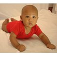 thumbnail image 2 of Bambini LS-0145 Body - manches courtes, interlock, rouge, 2 of 3