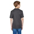 thumbnail image 2 of Youth Sonic Heather Performance T-Shirt - DK GREY HEATHER - S, 2 of 3