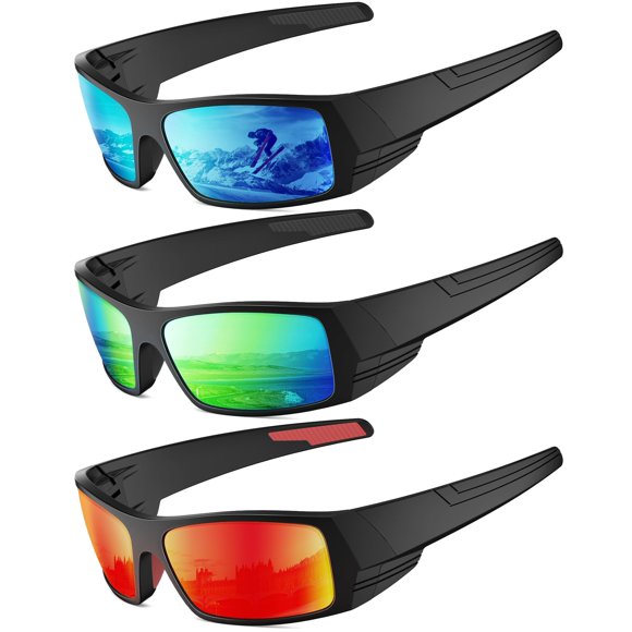Gafas Deportivas Polarizadas QALLY para Hombre con Protección UV400
