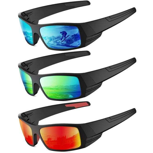 Gafas Deportivas Polarizadas QALLY para Hombre con Protección UV400