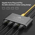 thumbnail image 3 of Divisor Ethernet ATLAHET 1 a 4 1000 Mbps con Ethernet y USB, 3 of 8