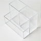 thumbnail image 3 of Soporte de Lápiz Acrílico, Caja de Soporte de Almacenamiento de Pluma Acrílico de Cuadrícula Múltiple Fácil de Limpiar El Diseño Versátil Transparente para LA, 3 of 7