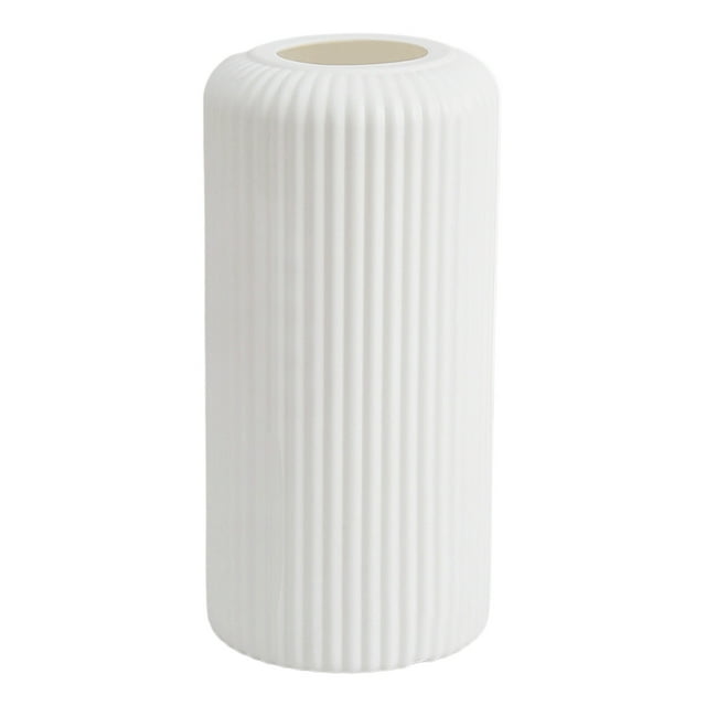 Plastic Flower Vase In Modern Style Vase For Bookshelf Mantel Table Fireplace Coffee Table Living Home Decoration