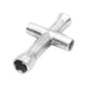 thumbnail image 3 of 5 Piezas Llave Herramienta de Mantenimiento Manga Hexagonal 4/5 / 5,5 / 7mm para CUTICAT Llave en cruz de 4 vías, 3 of 8