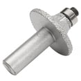 thumbnail image 2 of 1/2 Pouces Diamant Routeur Roue de Bit Demi Bullnose pour Profileur Main Granit de Marbre, 2 of 4