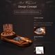 thumbnail image 4 of Juego de Ceniceros de Madera: Bandeja para Copas de Vino y Cenicero de Madera, Cenicero Extraíble para Exteriores, Regalo Ideal para las Fiestas, 4 of 6