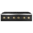 thumbnail image 3 of Handle 36" (qty 1); Knob/Bezel Pro Range 36" (qty 8) - Brushed Black - CXPR6HKPMBT, 3 of 7