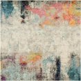 thumbnail image 1 of Unique Loom 3144027 8 x 8 ft. Tybee Chromatic Square Rug, Beige, 1 of 1