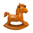 thumbnail image 4 of Estatua de caballo mecedor, figura decorativa, artesanía, decoración del hogar, regalo de cumpleaños Estilo D, 4 of 9