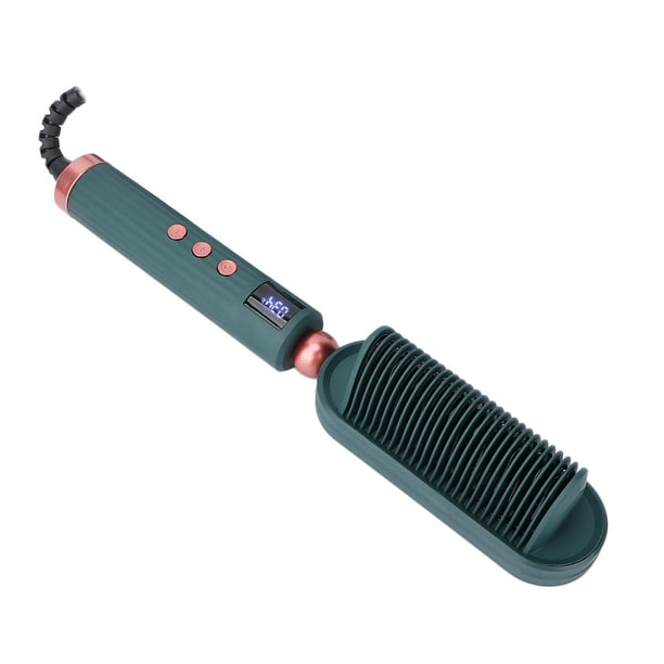 Peigne électrique à Ions Négatifs, 110-240V Peigne à Friser Pour Lisser Les  Cheveux Chauffer Rapidement 7 Réglages De Température Pour Un Usage  Domestique Pour Salon De 