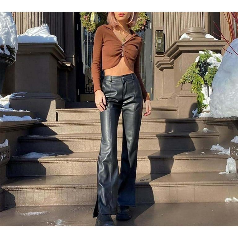 90s hot sale leather pants