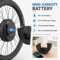 thumbnail image 6 of iMortor 3 Ebike Conversion Kit with Battery, 36V 350W Front Motor, 26" Wheel Size with Tire & Rim, Complete Electric Bike Kit Bluetooth Version with Throttle, V / Disc Brake, 6 of 10