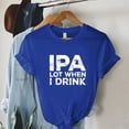 thumbnail image 2 of Pompotops Femmes Bière Festival Imprimé Tops Mode Mignon Manches Courtes Col Rond Tops Chemise Dégagement, 2 of 6