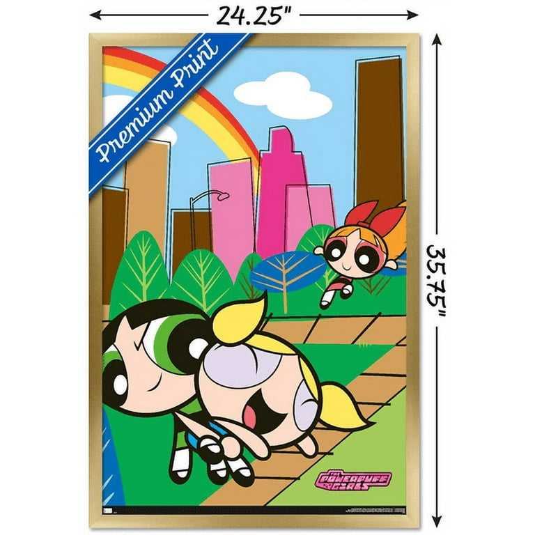 The Powerpuff Girls - Group Park Wall Poster, 22.375