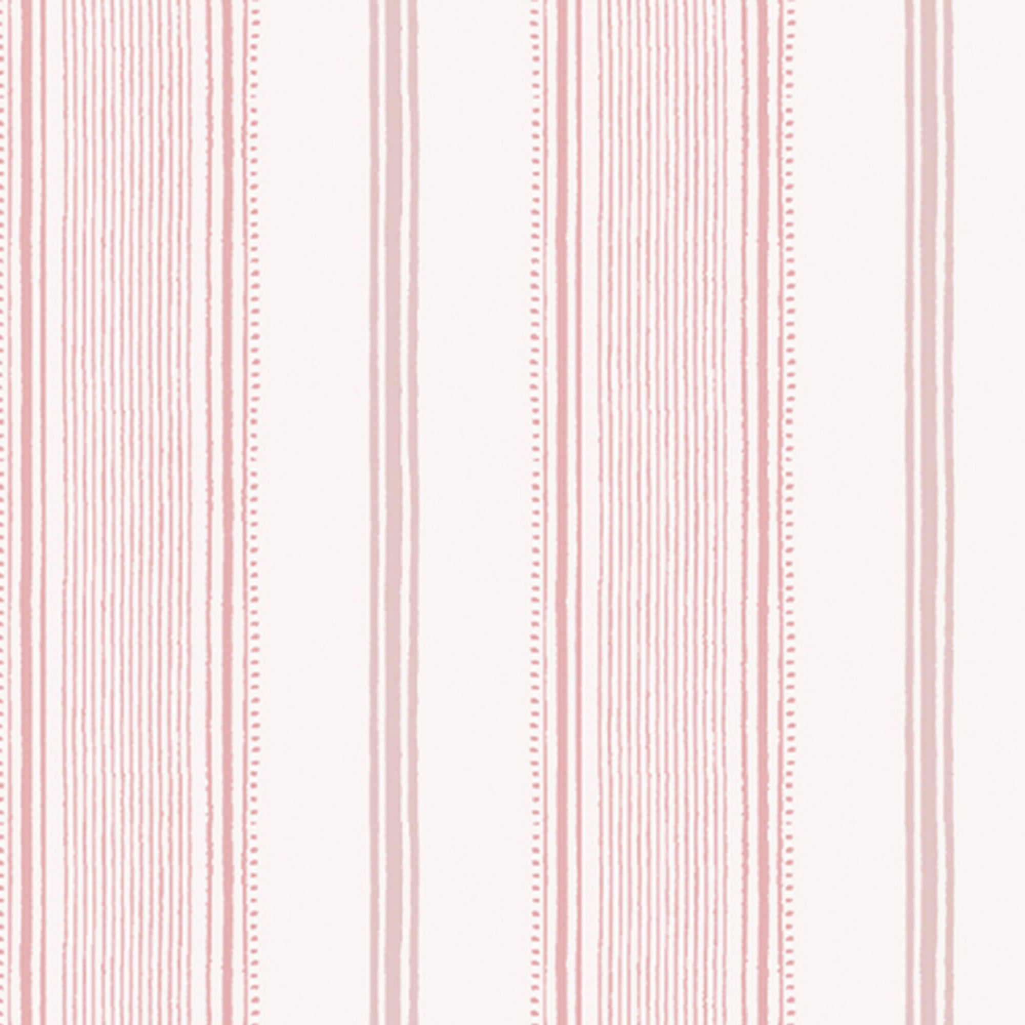 Laura Ashley Heacham Stripe Blush Wallpaper