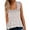 White, variant on 2026 Womens Clothing under $5 asdoklhq Juniors Plus Tops & T-Shirts,Women Casual Tank Tops Frill Smocked Crop Top Tie Shoulder Strap Vest Slim Fit Blouse