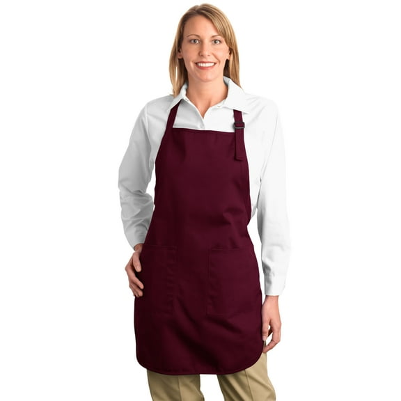 Port Authority Men's Full-Length Apron with Pockets