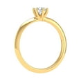 thumbnail image 2 of 1/2 Carat 6-Prong Set Diamond Solitaire Engagement Ring in 14K Yellow Gold (Ring Size 8.25), 2 of 5