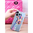 thumbnail image 3 of WIRESTER Soft TPU Clear Case Slim Protective Cover for Apple iPhone 13 Pro 6.1" 2021, Colorful Giraffe, 3 of 3