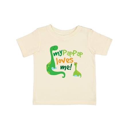 

Inktastic My Pap Pap Loves Me Grandson Gift Baby Boy T-Shirt