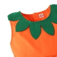 thumbnail image 5 of Esho 9M-4T Baby Girl Halloween Pumpkin Dress, Toddler Girls Halloween Party Fancy Outfits Sleeveless Dresses, 5 of 8