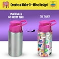 thumbnail image 6 of 5-Minute Crafts - Kids Girl Bottle with Stickers Kit As Seen on Social Media, 6 of 13