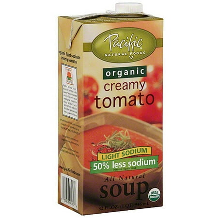 tomato creamy soup pacific organic foods oz pack natural
