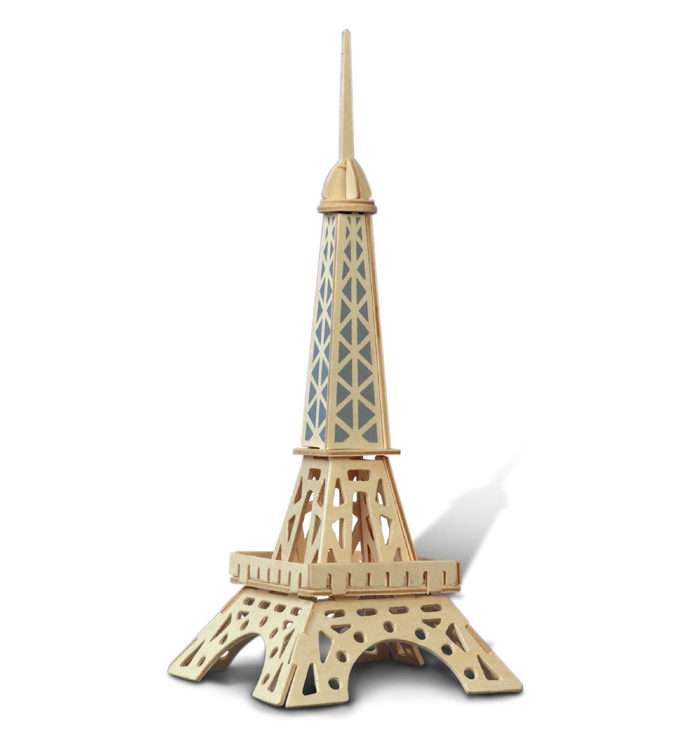 Puzzled 3D Puzzle Eiffel Tower Wood Craft Construction Model Kit