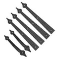 thumbnail image 4 of Garage Gate Handle, Screw Mounted Garage Door Hinges Handles Metal American Style  For Garage For Carriage House, 4 of 8