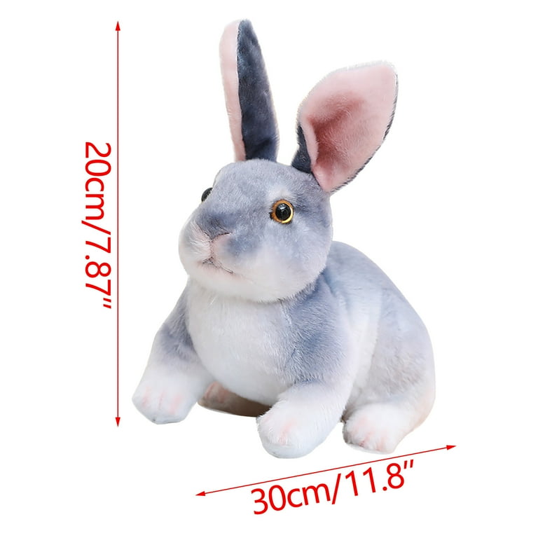 Moocorvic Bunny Stuffed Animal Animal Toys Easter Bunny Plush Plush Stuffed Animals Toys Soft and Cuddly Great Christmas Easter Birthday for Toddlers Kids Walmart
